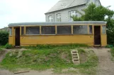 Aarhus railcar 9 at Tirsdalen's Kindergarten (2012)