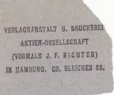 Adult ticket for Hamburger Hochbahn (HHA), the back (1920)