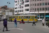 Alexandria articulated tram 816 on Sankt Katreen (2006)