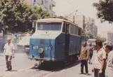 Alexandria track cleaning tram 409 on Moharram Bek (1977)