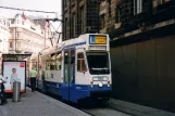 Amsterdam articulated tram 786 on Mozes en Aaronstraat (2007)