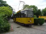 Amsterdam museum line 30 with railcar 507 at Haarlemmermeerstation (2022)