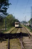 Amsterdam museum line 30 with railcar 824 at Kalfjeslaan (1989)