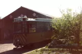 Amsterdam service vehicle 542 in Electric Tram Museum (1989)