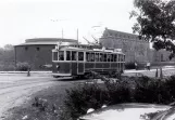 Archive photo: Malmö Museispårvägen with railcar 20 at Bastionen (1987-1988)