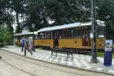 Arnhem trams at the Open Air Museum with railcar 535 at Entree (2014)