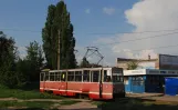 Avdiivka tram line 2 with railcar 041 at Vulytsya Karla Marksa (2012)