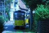 Bad Schandau Kirnitzschtal 241 with sidecar 21 close by Kurpark (2015)