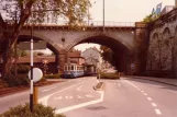 Basel extra line 17 on Binninserstrasse (1980)