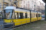 Berlin fast line M1 with low-floor articulated tram 1047 on Schönhauser Allee (2011)