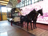 Berlin open bilevel horse-drawn tram 1 on Deutsches Technikmuseum (2024)