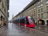 Berne low-floor articulated tram 661 at Bärenplatz (2024)