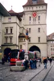 Berne tram line 3 with low-floor articulated tram 751 on Marktgasse (2006)