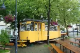 Bielefeld railcar, side view Siegfriedplatz (2012)