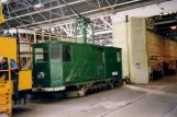 Blackpool grinder car 752 inside Blundell St. (2006)