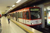 Bonn regional line 16 with articulated tram 2311 at Dom/Hauptbahnhof (2008)