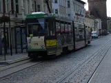 Brandenburg an der Havel tram line 1 with articulated tram 170 at Steinstr. (2024)