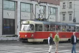 Bratislava tram line 1 with railcar 7763 on Štúrova (2008)