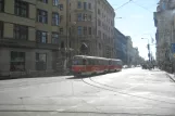 Bratislava tram line 4 with railcar 7753 on Štúrova (2008)