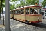 Bremen 15 Stadtrundfahrt with articulated tram 917 at Hauptbahnhof (2009)