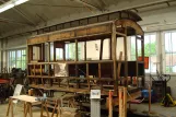 Bremen horse tram 23 inside Das Depot (2015)