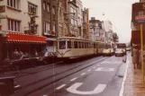 Brussels De Kusttram  on Duinkerkelaan (1981)