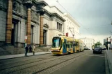 Brussels low-floor articulated tram 2051 at Royale/Koning (2002)