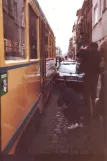 Brussels railcar 7000 on Rue Lesbroussarts / Lesbroussartstaat (1981)