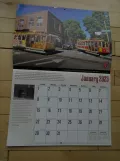 Calendar: San Francisco cable car Powell-Mason with cable car 15 by Cable Car Museum (2023)