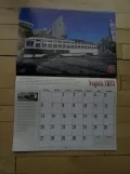 Calendar: San Francisco F-Market & Wharves with railcar 1056 close by Don Chee Way & Steuart (2023)