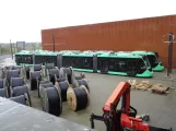 Copenhagen light rail car 106 at Control and Maintenance Center (2024)