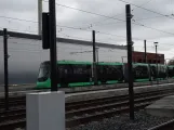 Copenhagen light rail car 107 on Control and Maintenance Center (2024)