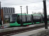 Copenhagen light rail car 109 on Control and Maintenance Center (2024)