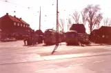 Copenhagen tram line 5  in Husum (1972)