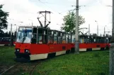 Częstochowa railcar 646 at MPK Częstochowa (2004)