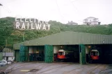 Douglas, Isle of Man railcar 1 in front of Derby Castle (2006)