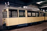 Düsseldorf museum tram 14 inside Betriebshof Lierenfeld (1996)