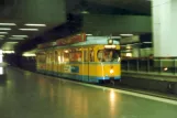 Essen tram line 105  at Hauptbahnhof (1988)