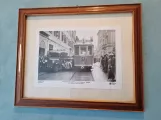 Florence tram line 4 with railcar 1 in Hotel Martelli (2023)