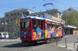 Frankfurt am Main Ebbelwei-Expreß with railcar 106 at Zoo (2016)