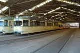 Frankfurt am Main museum tram 112 inside Heilbronner Straße (2010)