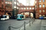 Frankfurt am Main tram line 11  on Paulsplatz (2001)