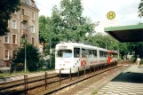 Frankfurt am Main tram line 14  at Freiligrathstr. (1998)