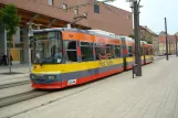 Frankfurt (Oder) extra line 3 with low-floor articulated tram 301 at Europa-Universität (2008)