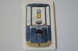 Fridge magnet: Copenhagen tram line 2 "Palle alene i verden" (1942)