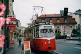 Gmünden tram line 174 with railcar 8 at Franz-Josef-Platz (2004)