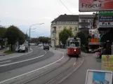 Gmünden tram line 174 with railcar 8 on Esplanade (2009)