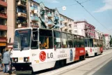 Gorzów Wielkopolski tram line 1 with railcar 119 at Katedra (2004)