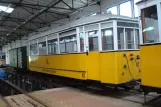 Gotha museum tram 82 inside Betriebshof (2014)