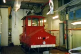 Gothenburg motor freight car GS LVI inside Gårdahallen (2005)